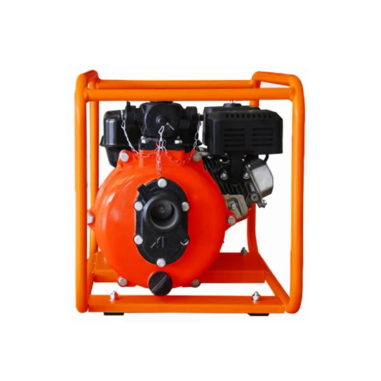 China Portable Fire Fighting Twin Impeller High Pressure Gasoline Water Pump 2inch Outlet
