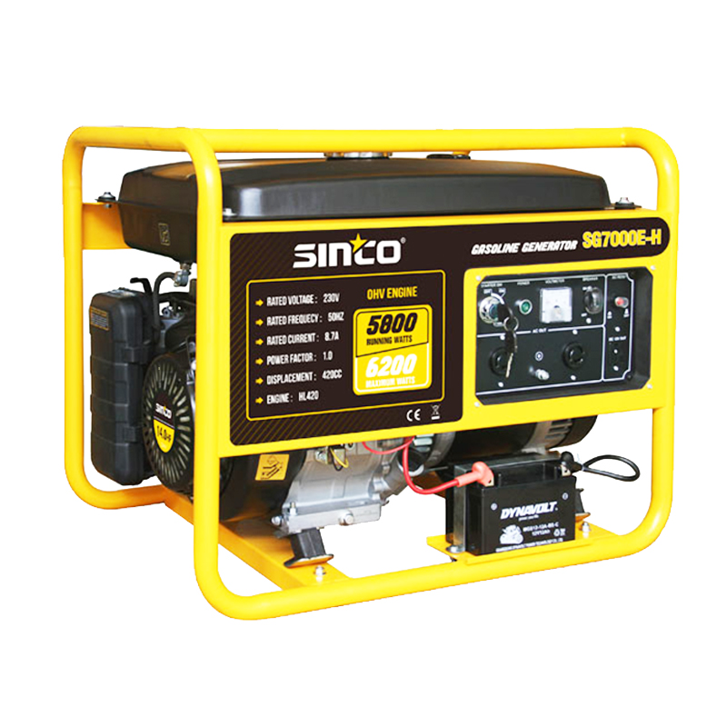 6500W Power Motor Portable Gasoline Generator