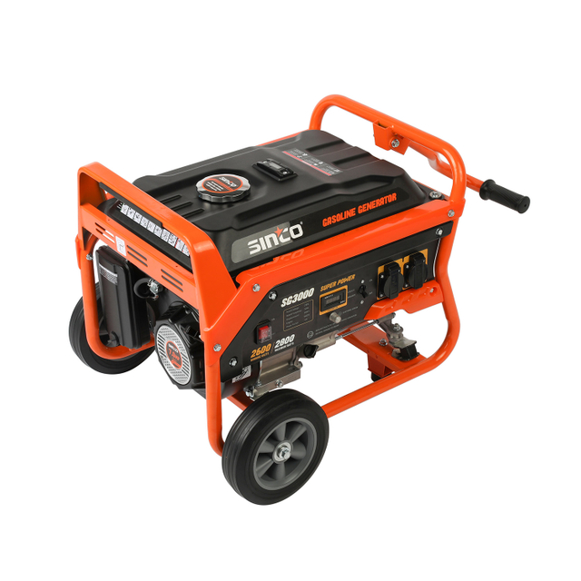 3000w Three Phase Portable Water Turbine Gasoline Generator