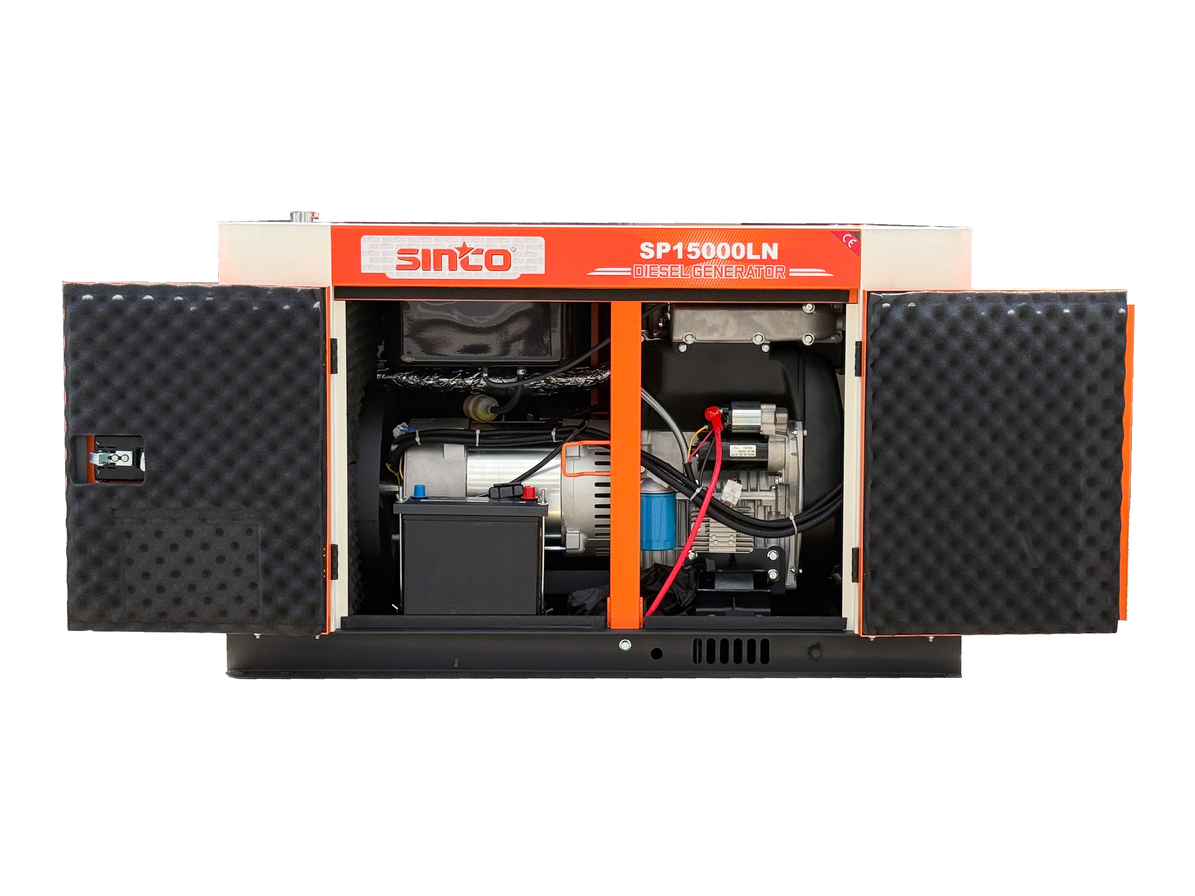13kW/14kW Portable Silent Diesel Generator with 295F Engine