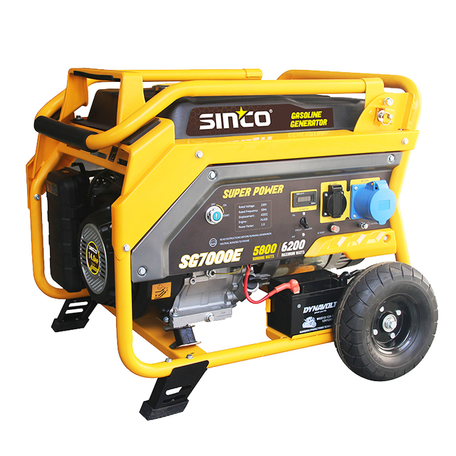 7000W Single Cylinder Low Noise Gasoline Generator