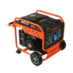 8kW Open Inverter Generator Portable Petrol Large Oil Tank with Wheels