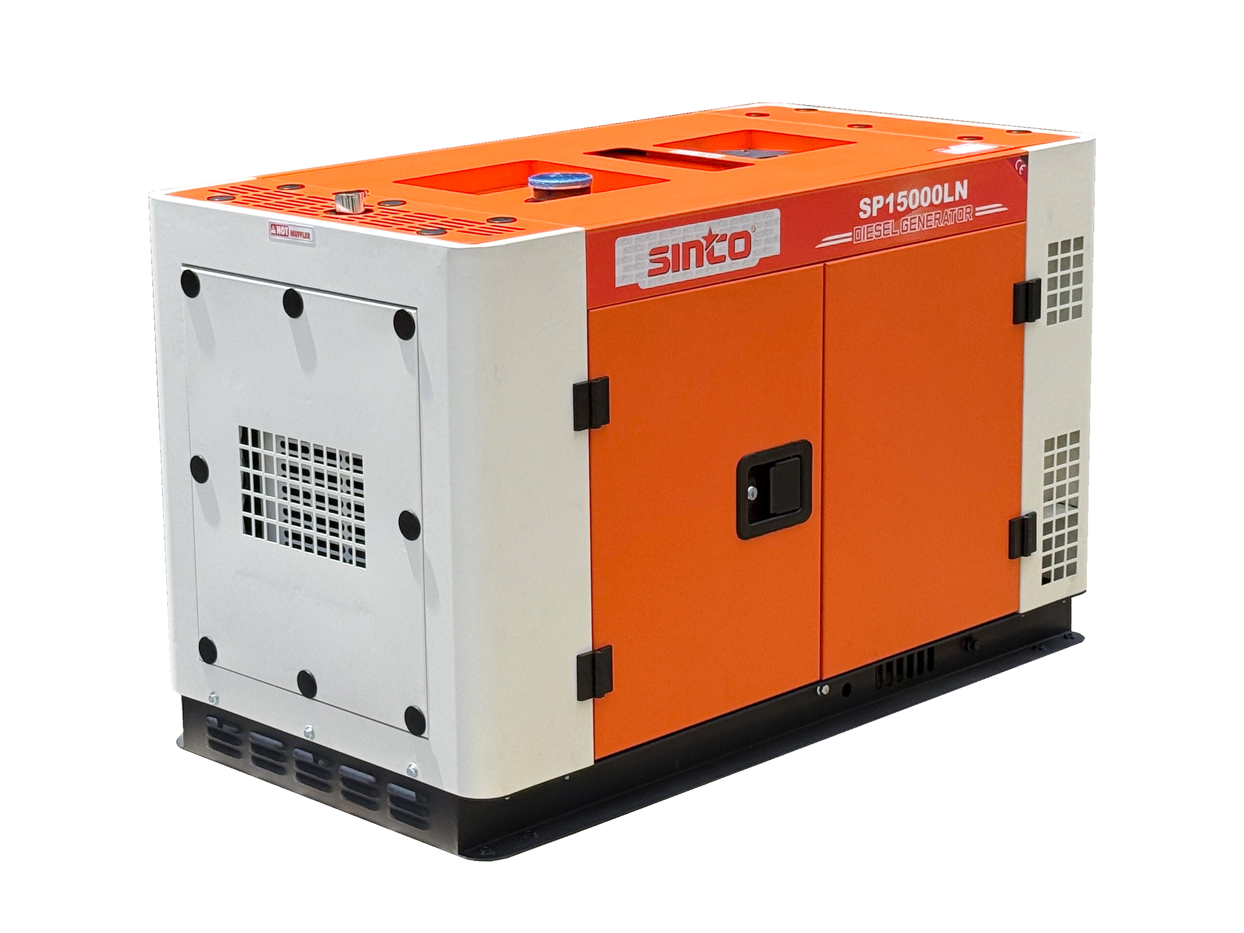 13kW/14kW Portable Silent Diesel Generator with 295F Engine