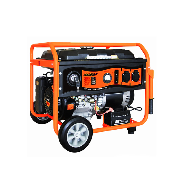 14HP 6.0kw Gasoline Engine Motor Power Portable Generator 