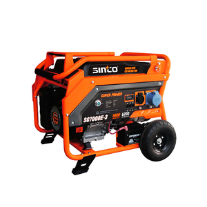 Three Phase 6200w Portable Gasoline Generator/Petrol Generator for Industrial Use