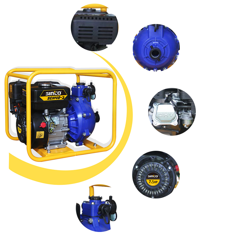 2 Inch 7.5 HP Agriculture High Pressure Water Pump Gasoline for Irrigation Price