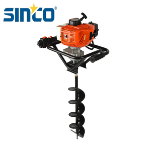 High-Efficiency 52cc 2-Stroke Gasoline-Powered Post Hole Auger/ Ground Auger