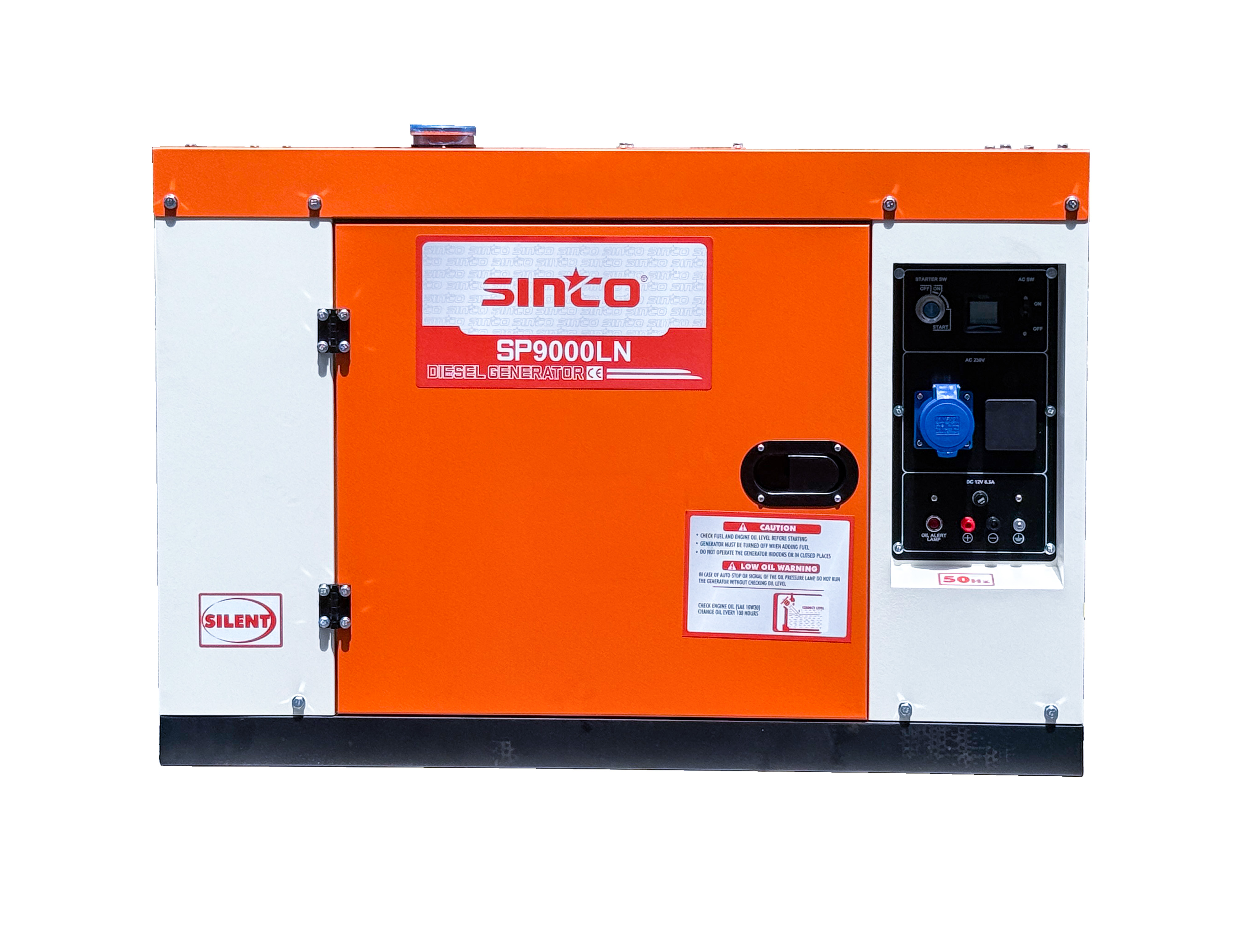 8kw Home Use Portable Silent Diesel Generator - Powered by Famous Brand Engine, High Efficiency & Stable Performance