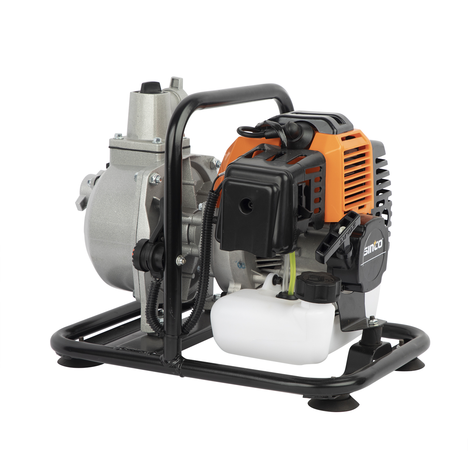 Sinco Brand 1inchn 1.5 Inch (40mm) Light and Portable, Aluminium Alloy, Garden Pump, Irrigation Pump Water Pump Gasoline Clean Water Pump set