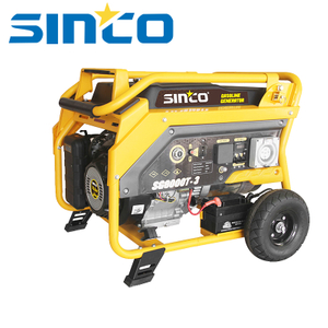 Three Phase 7.2kw Portable Gasoline Generator/Petrol Generator for Industrial Use