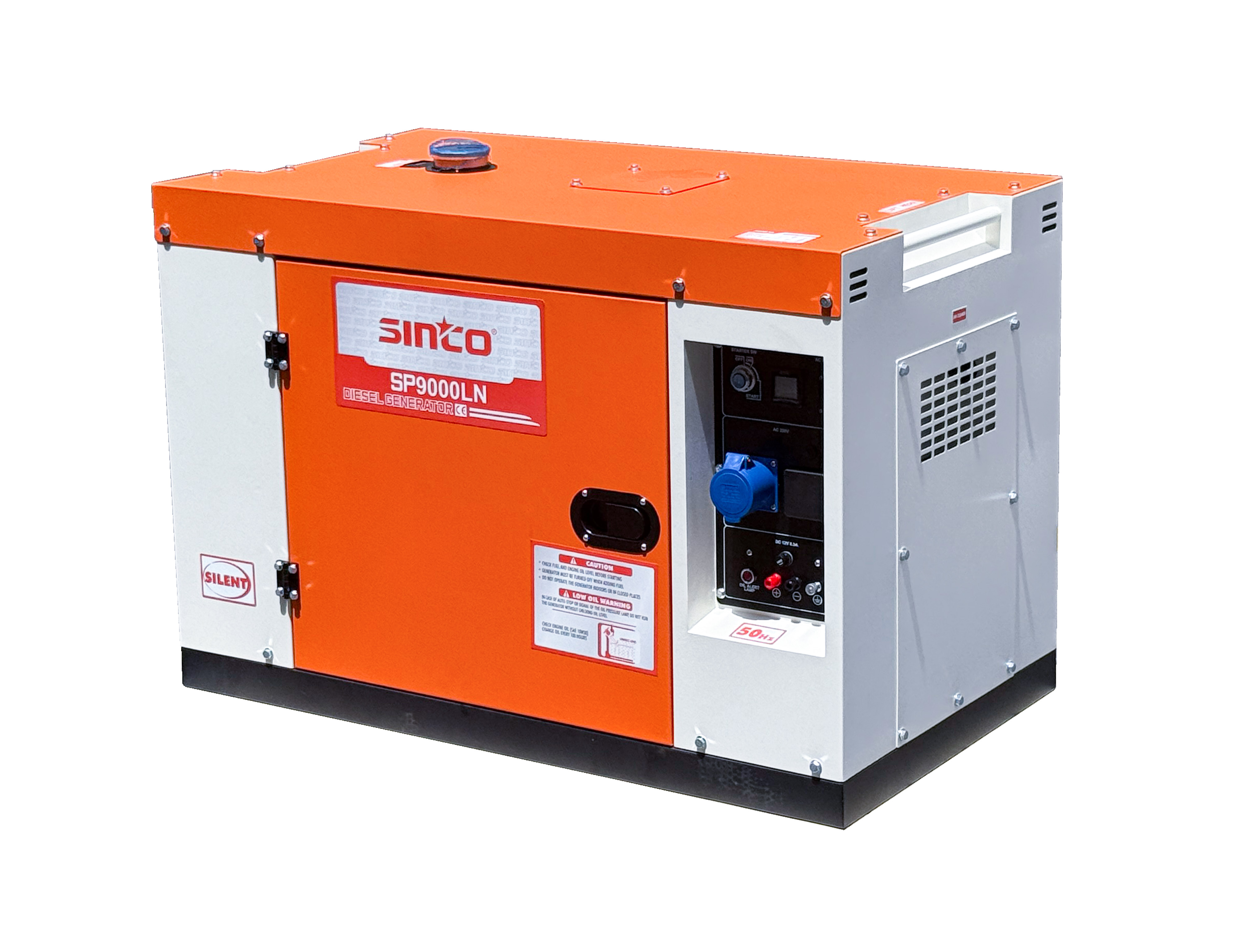 8kw Home Use Portable Silent Diesel Generator - Powered by Famous Brand Engine, High Efficiency & Stable Performance