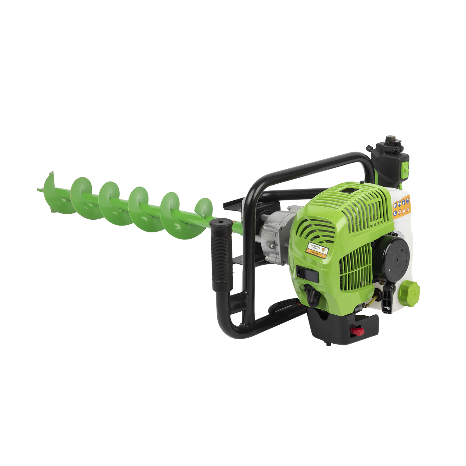 Tree Planting Power Tools Machine Two Stroke High Power Planting Digging Hole Piling Machine 52cc Petrol Group Auger Agricultural Machinery