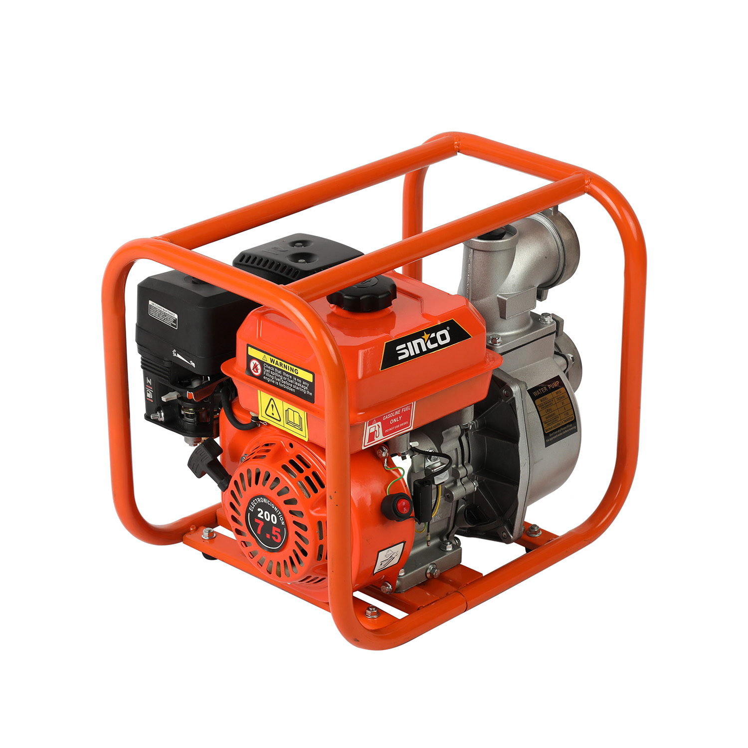 2 Inch Petrol Gasoline Engine Agriculture Use Clean Water Pump Set