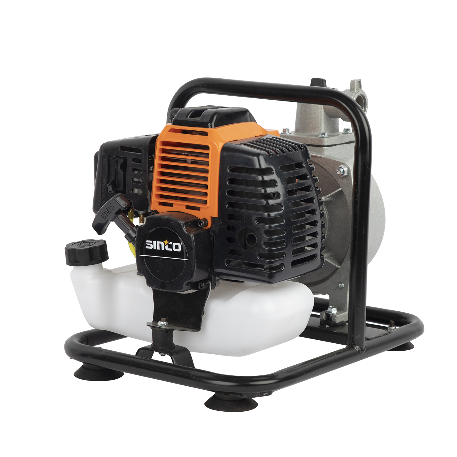 Sinco Brand 1inchn 1.5 Inch (40mm) Light and Portable, Aluminium Alloy, Garden Pump, Irrigation Pump Water Pump Gasoline Clean Water Pump set