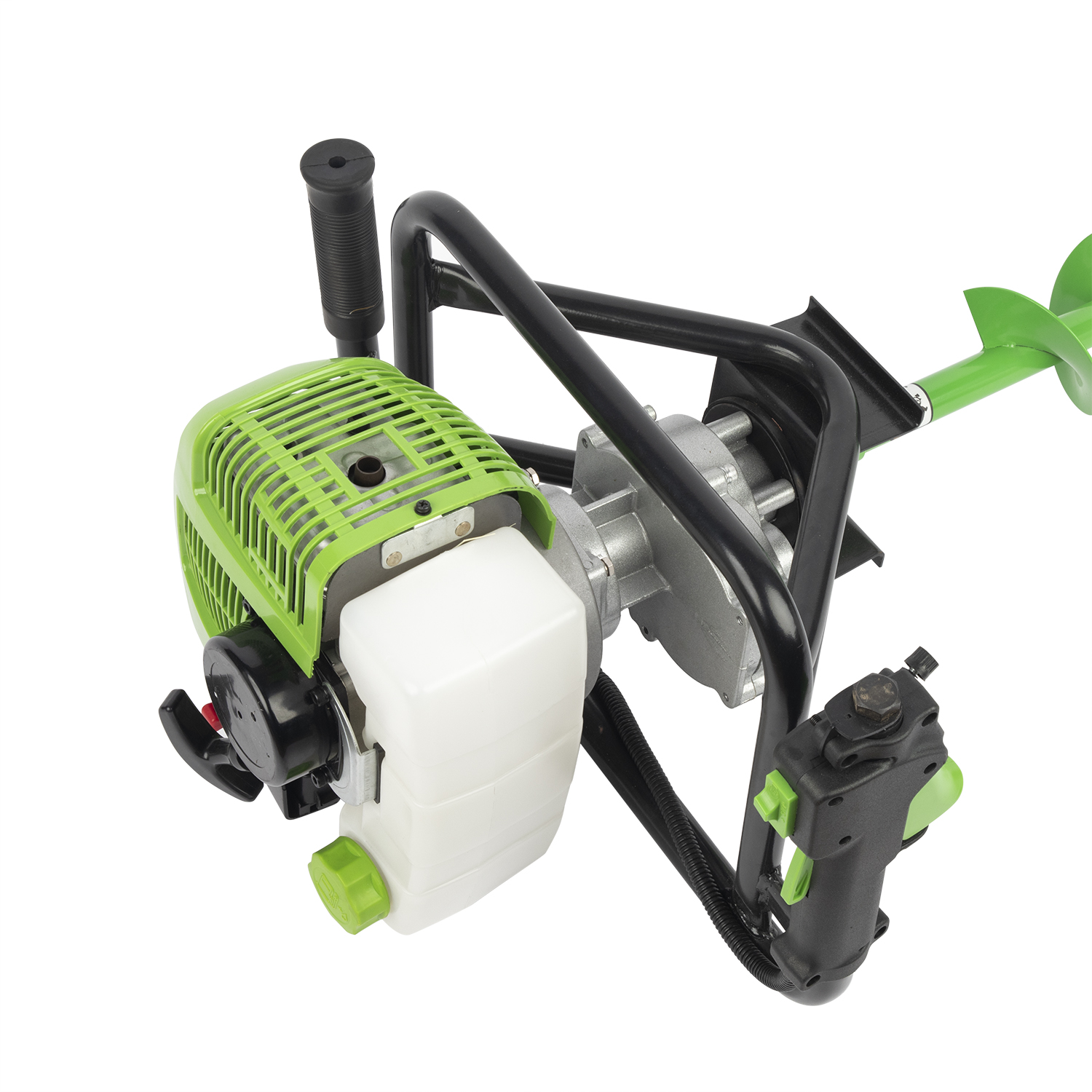 Tree Planting Power Tools Machine Two Stroke High Power Planting Digging Hole Piling Machine 52cc Petrol Group Auger Agricultural Machinery