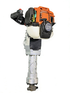 High-Power Gasoline Demolition Hammer - Efficient Concrete & Masonry Breaker