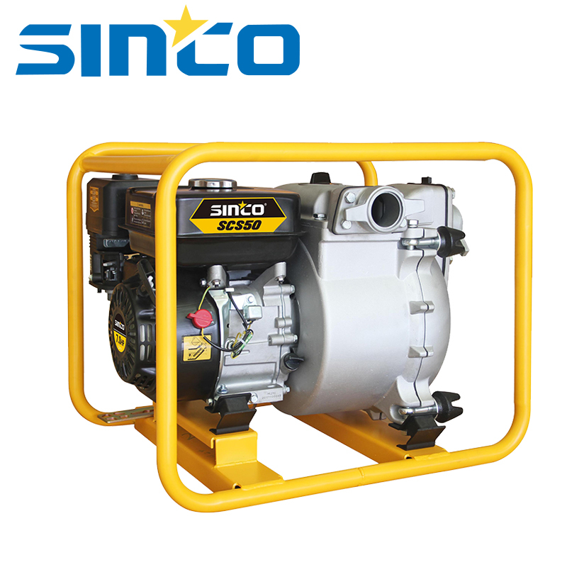  2 Inch 50mm 7 HP Trash Water Pump Sewage Pump with Gasoline Engine