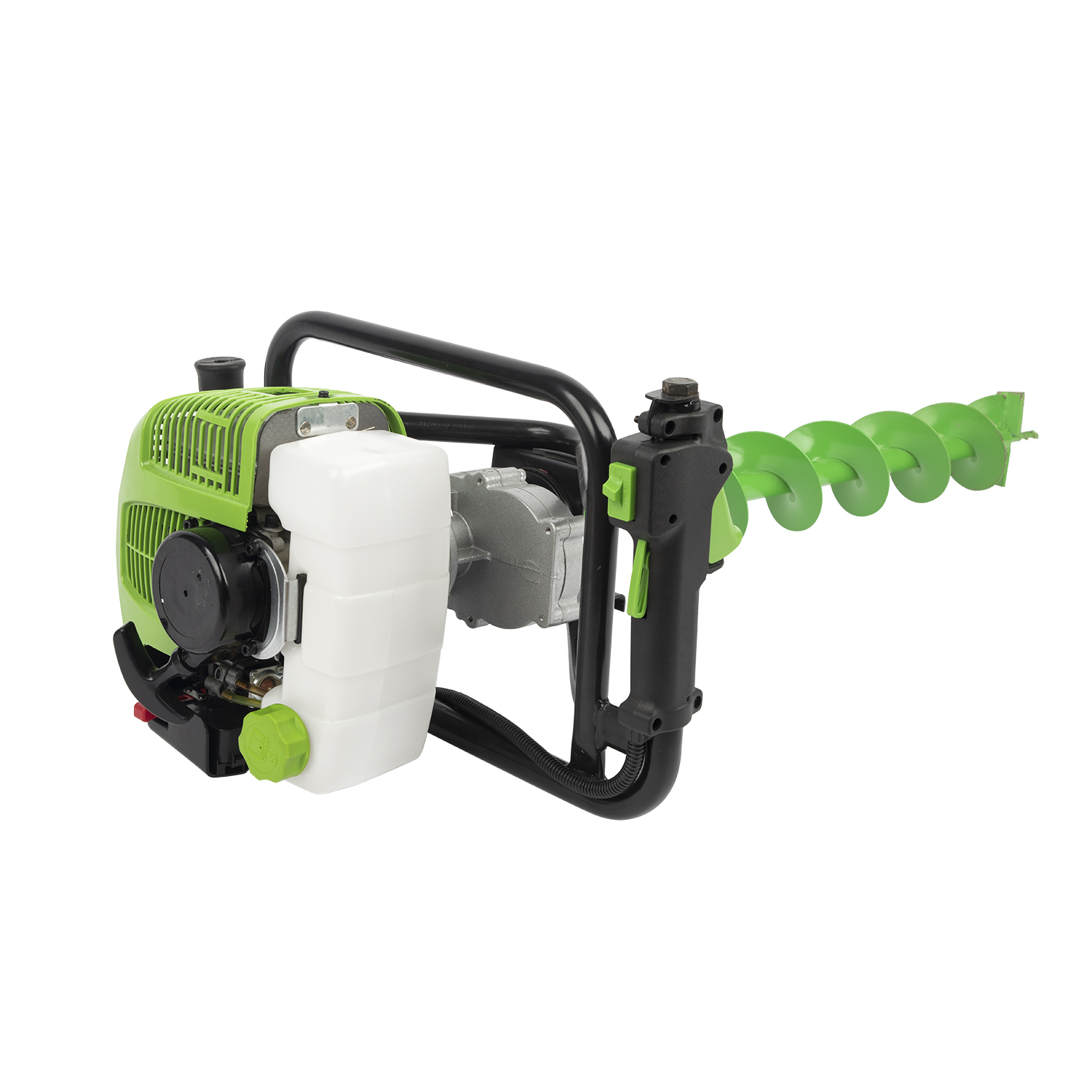 Tree Planting Power Tools Machine Two Stroke High Power Planting Digging Hole Piling Machine 52cc Petrol Group Auger Agricultural Machinery