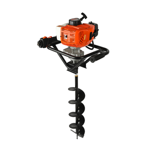 High-Efficiency 52cc 2-Stroke Gasoline-Powered Post Hole Auger/ Ground Auger