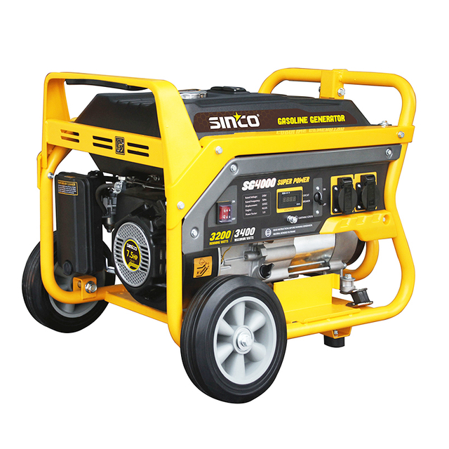 4kw Small Petrol Engine Portable Electric Generator Price Factory for Home Use