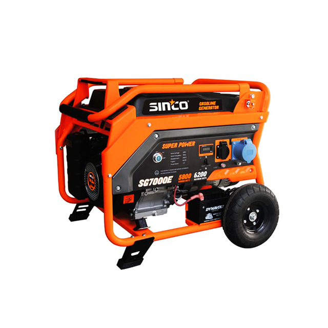 7000W Single Cylinder Low Noise Gasoline Generator