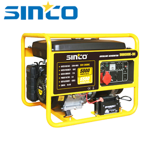  3 Phase 5000 Watt Portable Gasoline Power Generator
