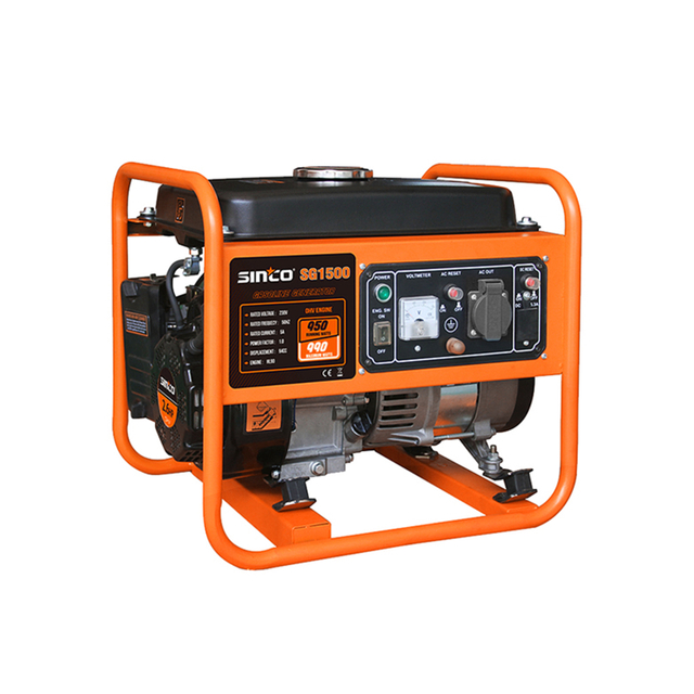 1kw Single Phase Electric Start Power Gasoline Generator Portable