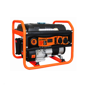 Air-Cooled Soundproof Silent Open Gasoline Generator with Electric Starting System