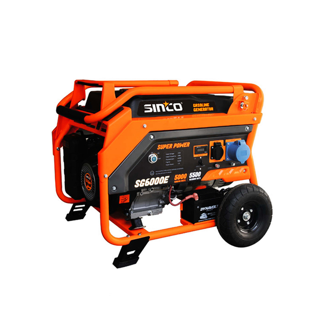 5000W Power Low Noise Gasoline Generator