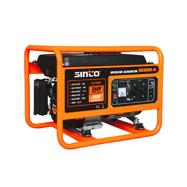 50Hz 60Hz Small Size Super Power Gasoline Portable Generator for Home Use